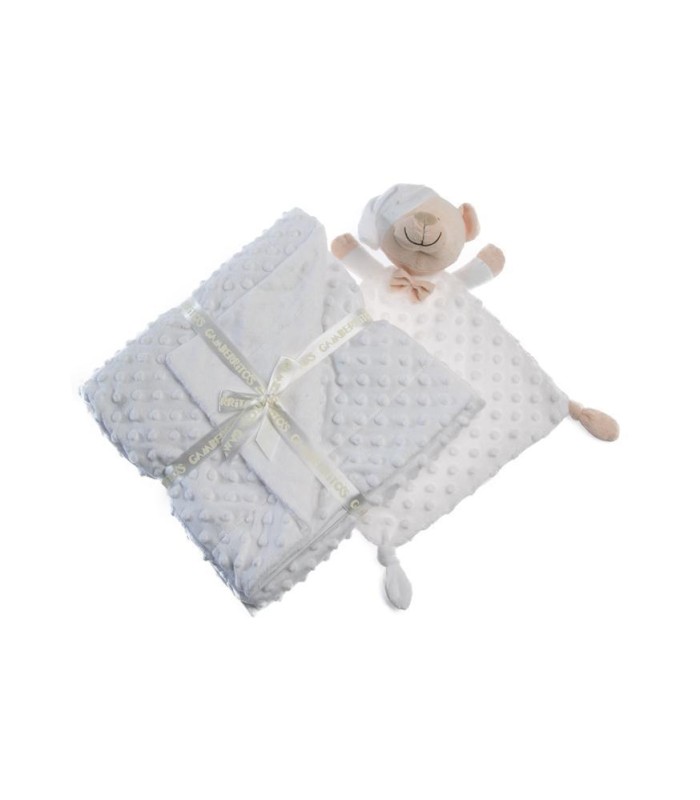 Set Regalo Manta Topitos + Dou Dou Gamberritos personalizable