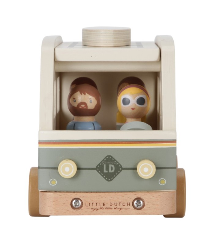 FURGONETA RETRO Y MUÑECOS ENCAJABLES FS