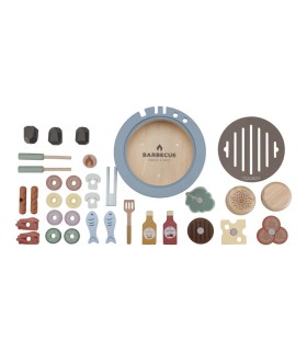 SET DE BARBACOA DE MADERA FSC LITTLE DUTCH