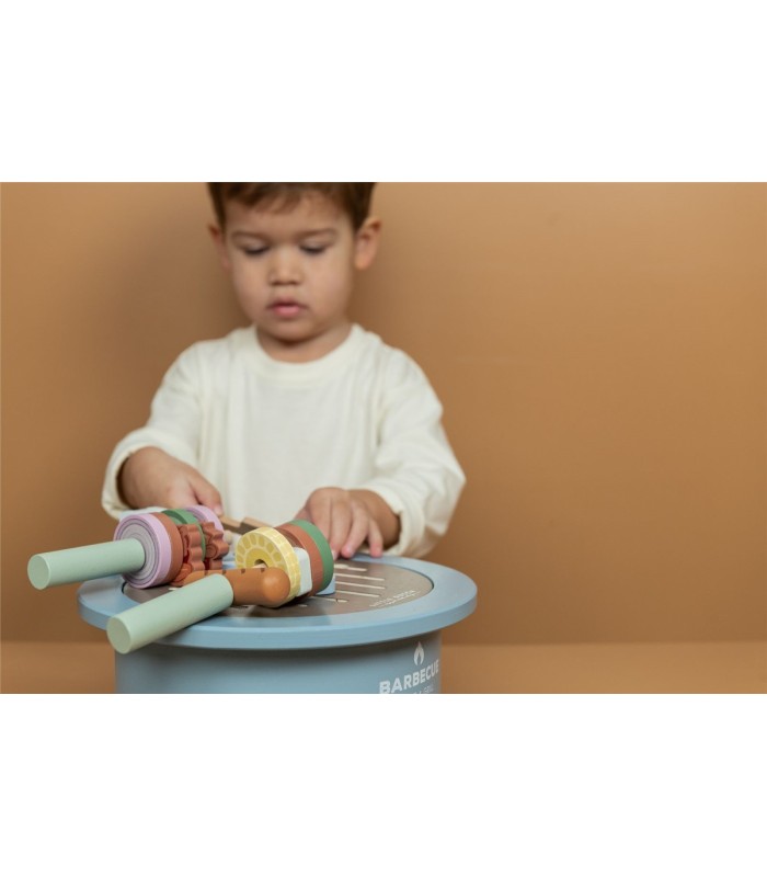 SET DE BARBACOA DE MADERA FSC LITTLE DUTCH