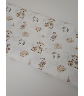 Muñecos tela safari N°5