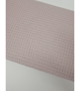 Waffle rosa empolvado N°2