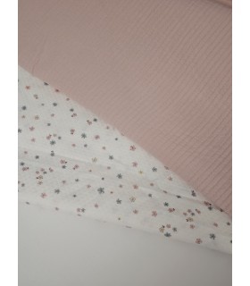 Combinación Flor Celia y twin rosa