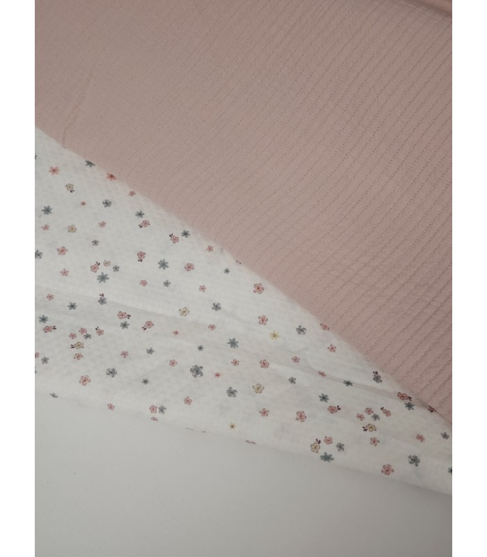 Combinación Flor Celia y twin rosa