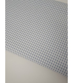 Vichy 0'3 azul empolvado N°9