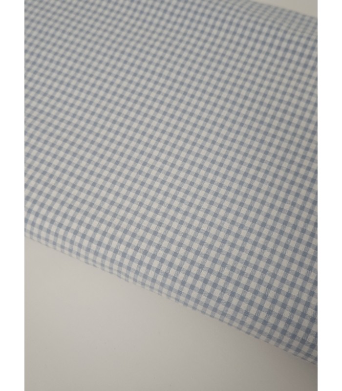 Vichy 0'3 azul empolvado N°9