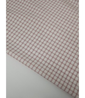 Vichy rosa cuadro ventana N°11