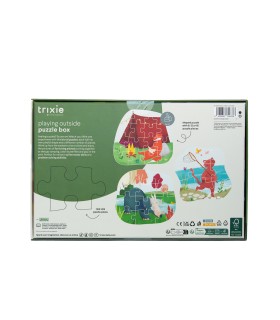 Puzzle de formas - Jugar al aire libre - 3 puzzles