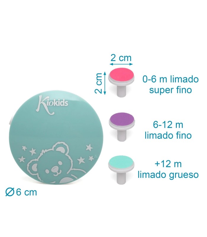 Set de manicura eléctrico para bebés