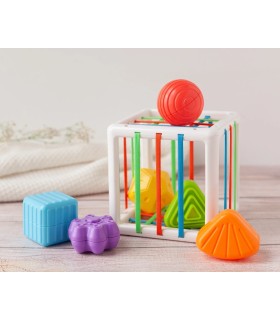 Juguete cubo de actividades 6 piezas