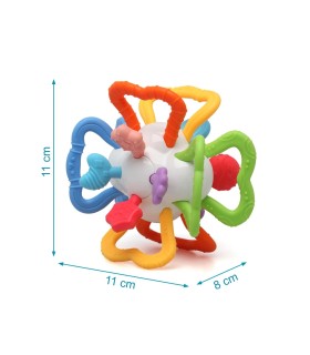 Mordedor sensorial en forma de bola para bebés