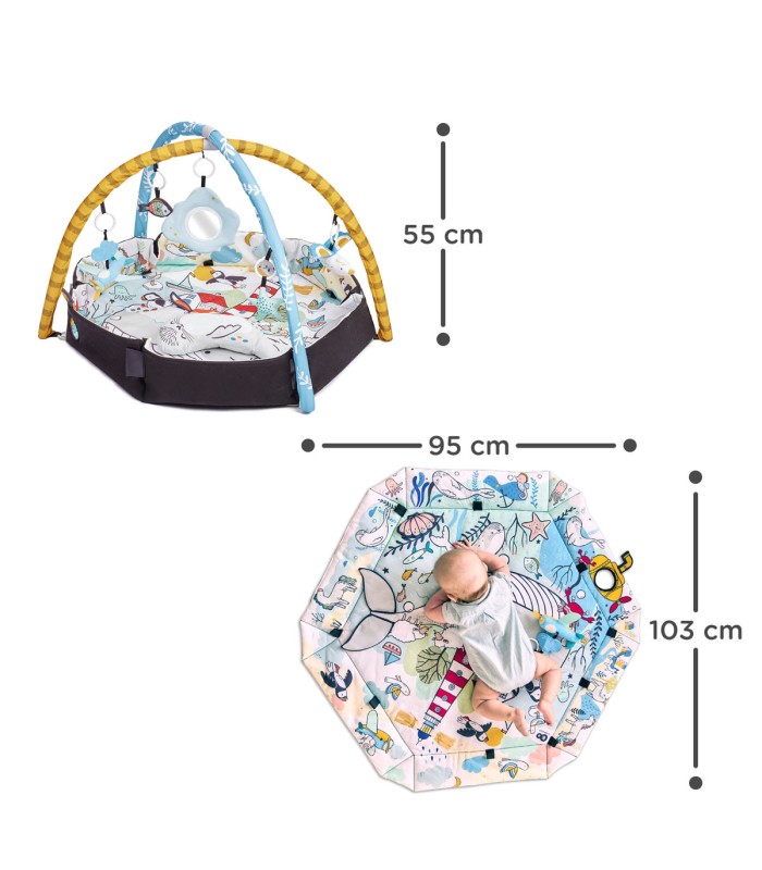 KINDERKRAFT SMARTPLAY SEA ALFOMBRA DE JUEGOS