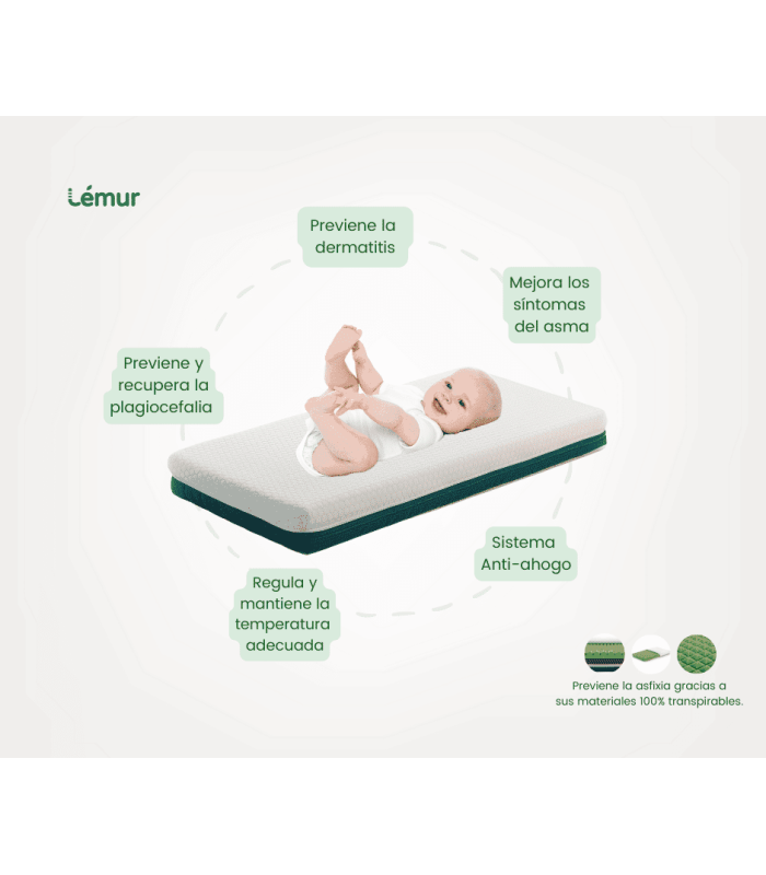 Colchón de cuna Kibo